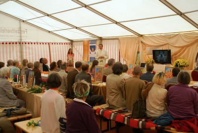 This particular ceremony was attended by close to 50 people